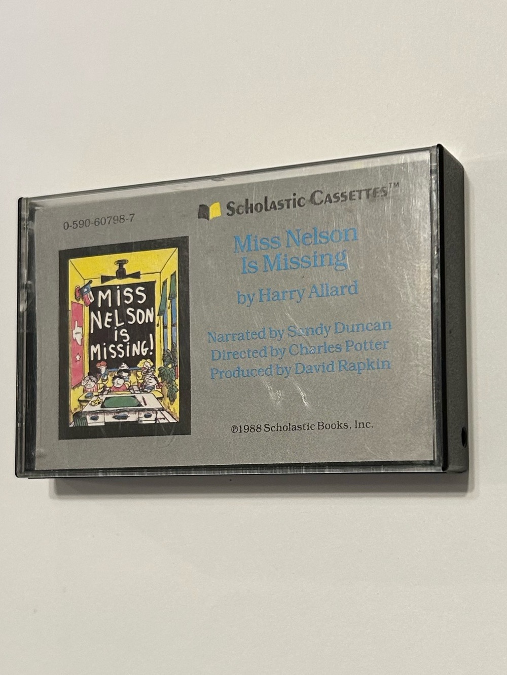 Scholastic Cassettes Miss Nelson Is Missing